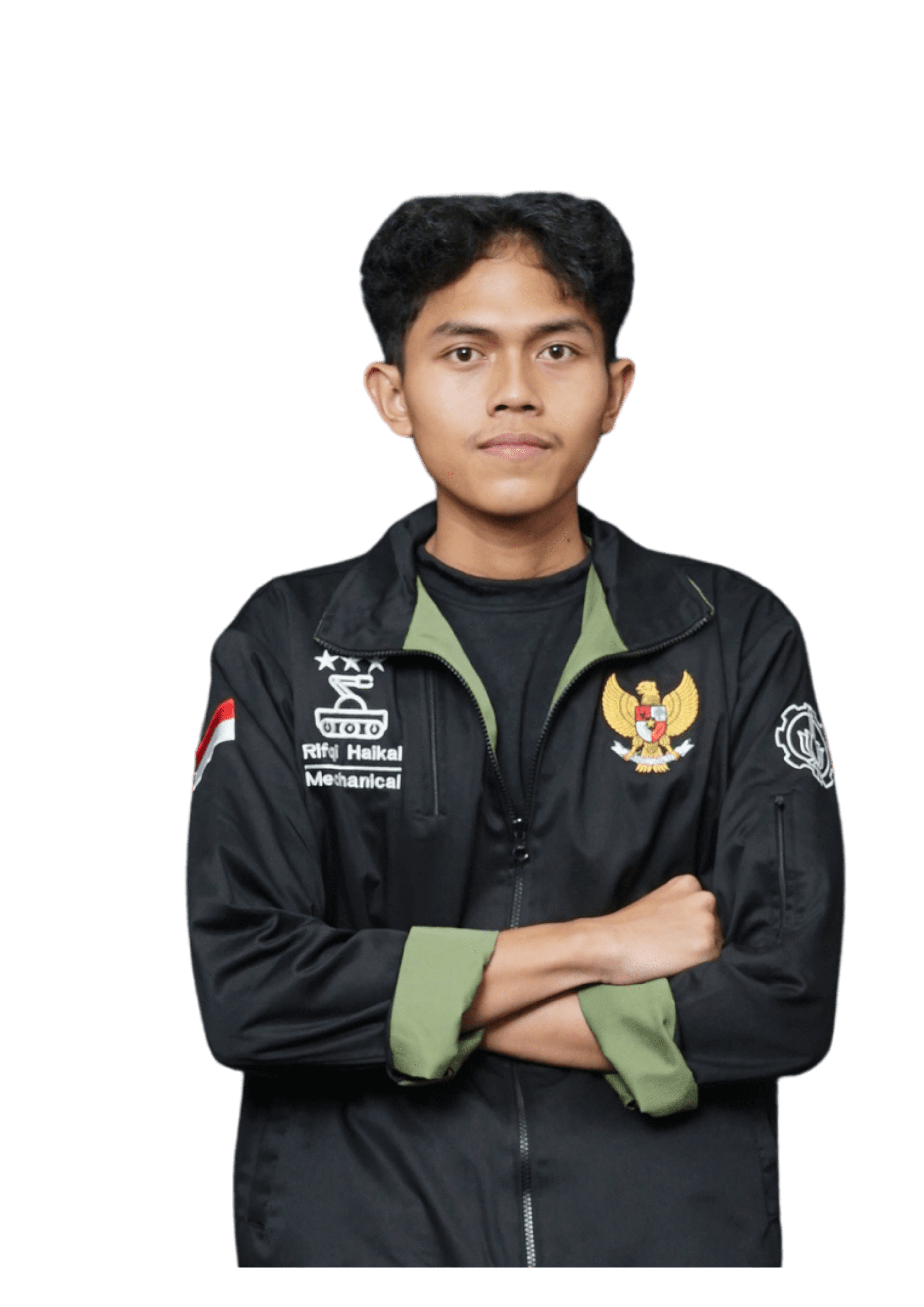 Team member Rifqi Haikal Zahran
