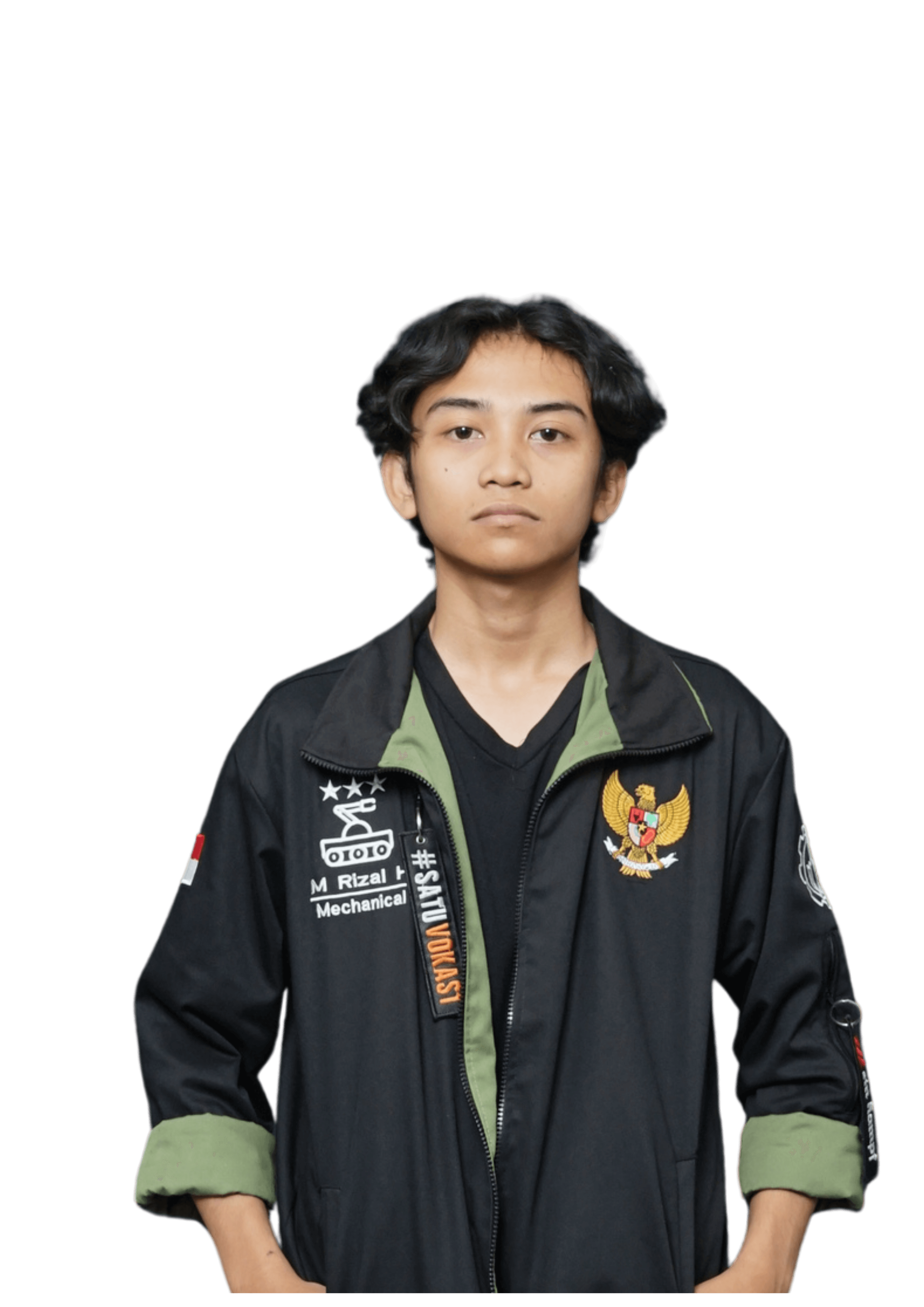 Team member Muhammad Rizal Hakim