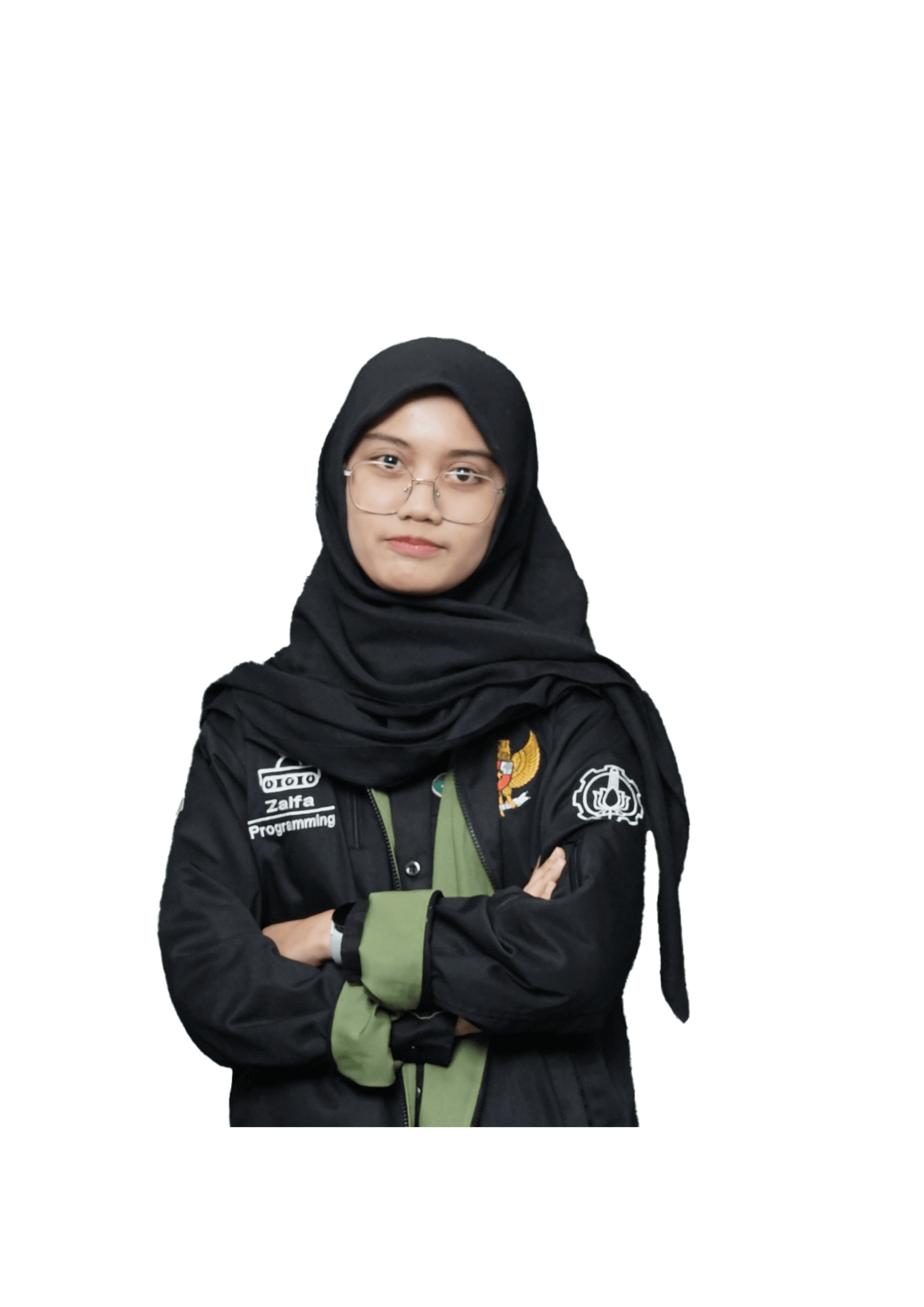 Team member Zalfa Nafila Khairunnisa