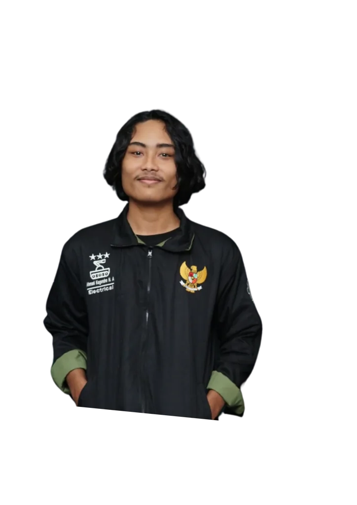 Team member Ahmad Kagendra Nouval Arianto