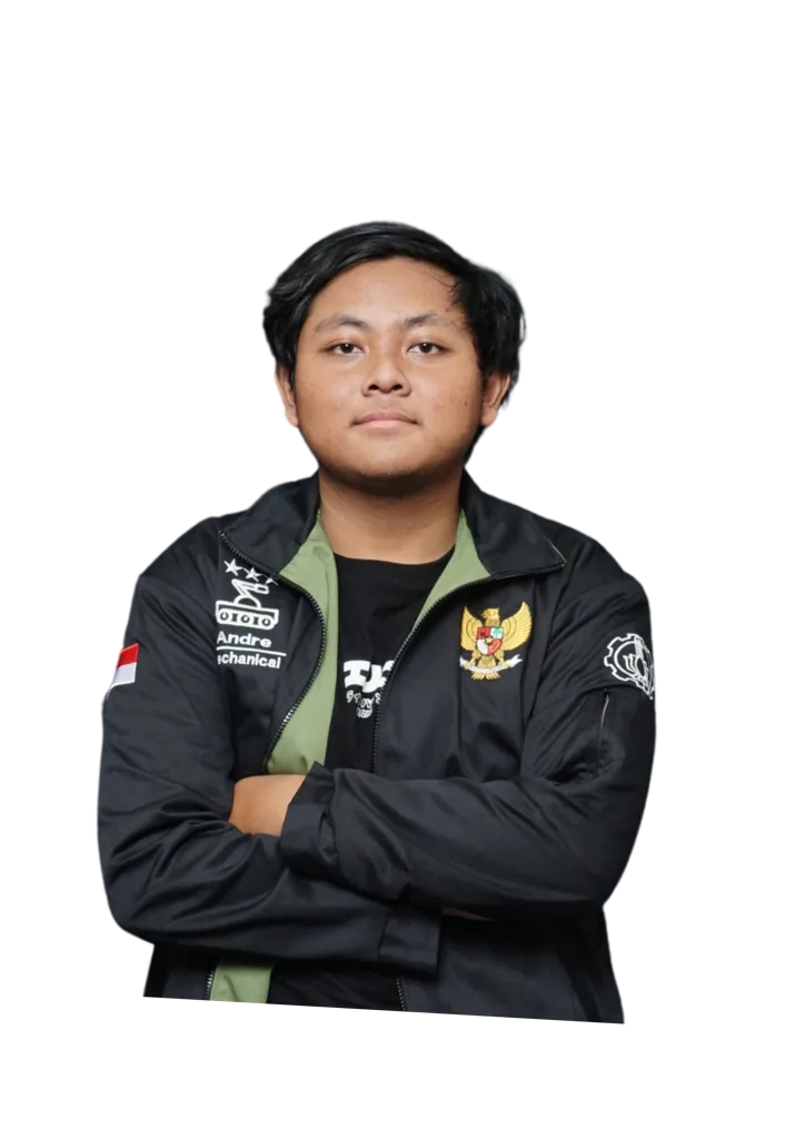 Team member Andreas Agung Servia Pintarta