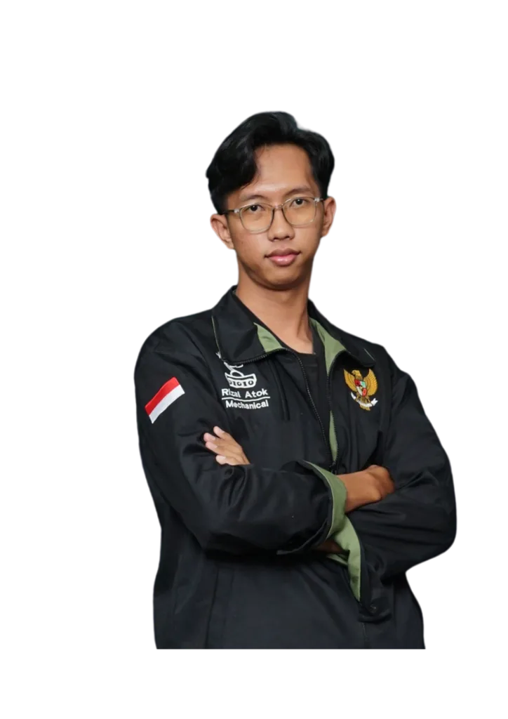 Team member Rizal Khoirul Atok
