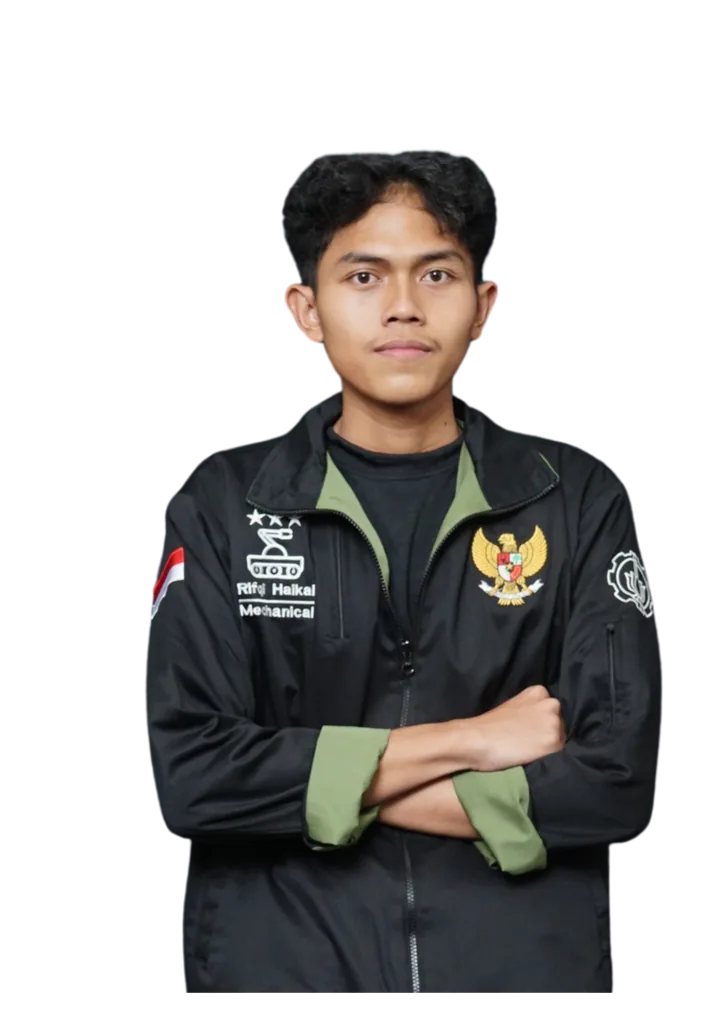 Team member Rifqi Haikal Zahran