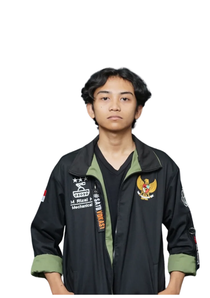 Team member Muhammad Rizal Hakim