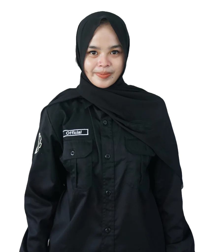 Team member Enno Ajeng Larasati