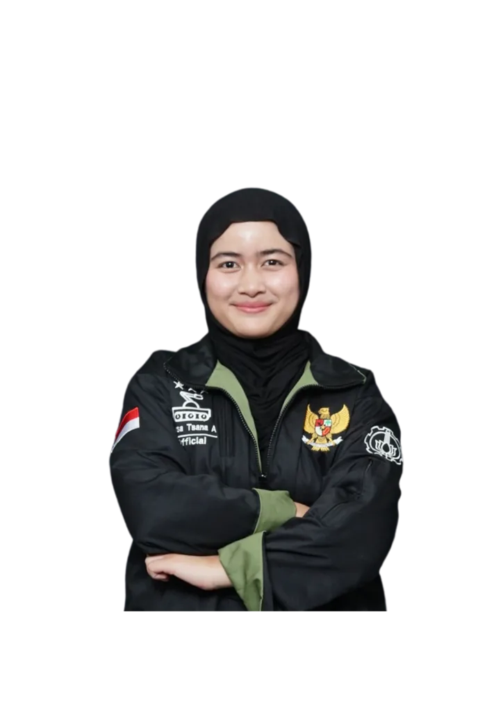 Team member Kaysa Tsana Adilah