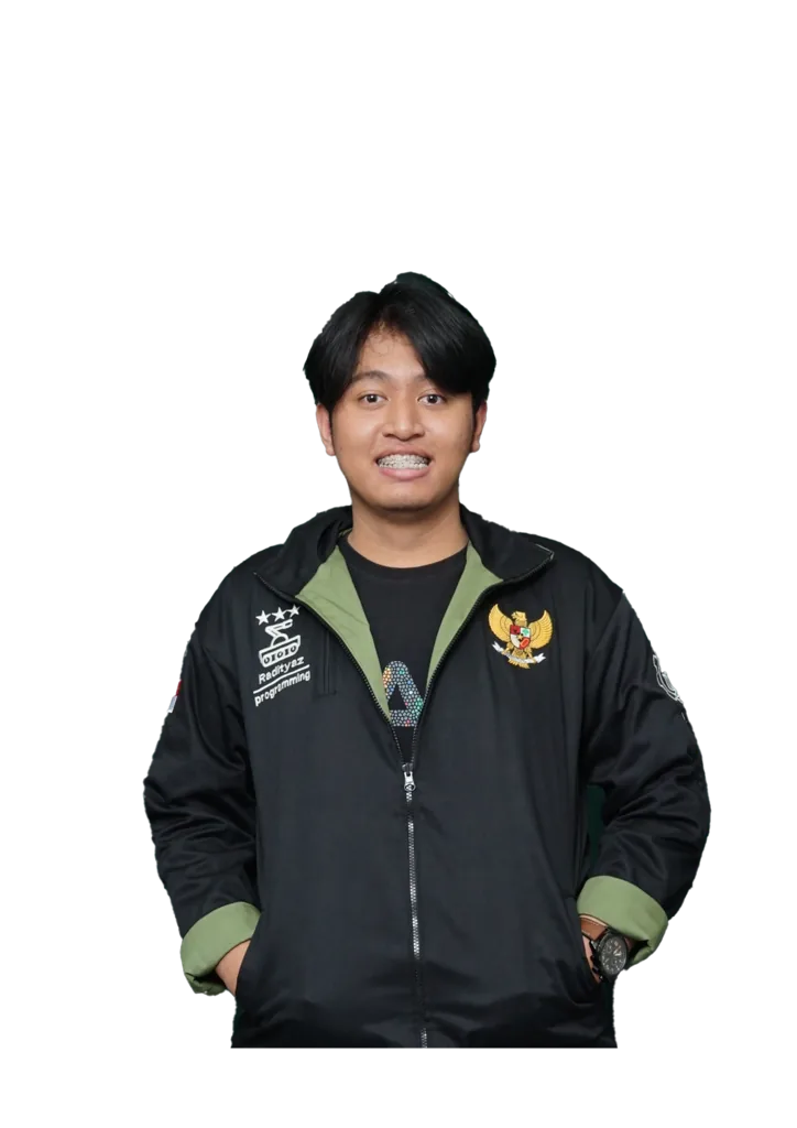 Team member Raditya Zhafran Pranuja