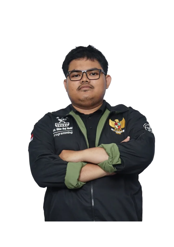 Team member Moh. Wildan Risqi Maulidi